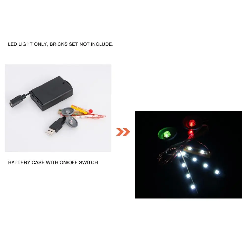 Universal Compatible 21303 Robot WALL-ELED Lighting DIY Components Building Block Kit LED Lights Suite | Игрушки и хобби