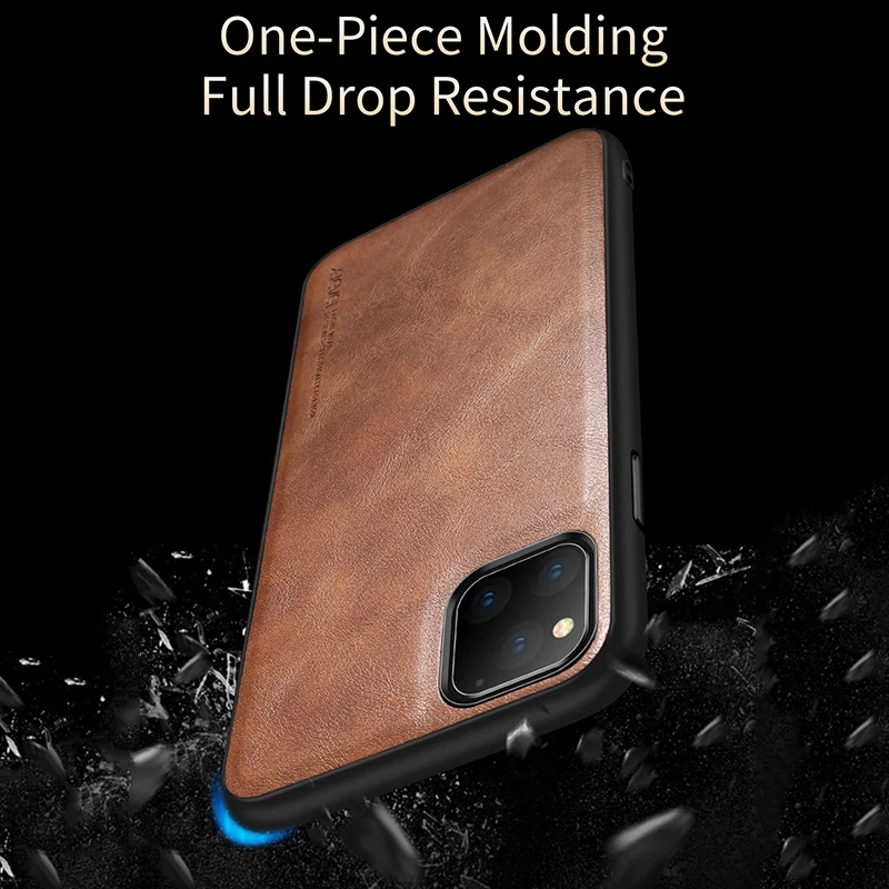 TIKITAKA кожаный чехол в винтажном стиле для iPhone 11 11 Pro Max XR X XS Max 8 7 6 6s Plus, Ультра мягкий силиконовый чехол-светильник