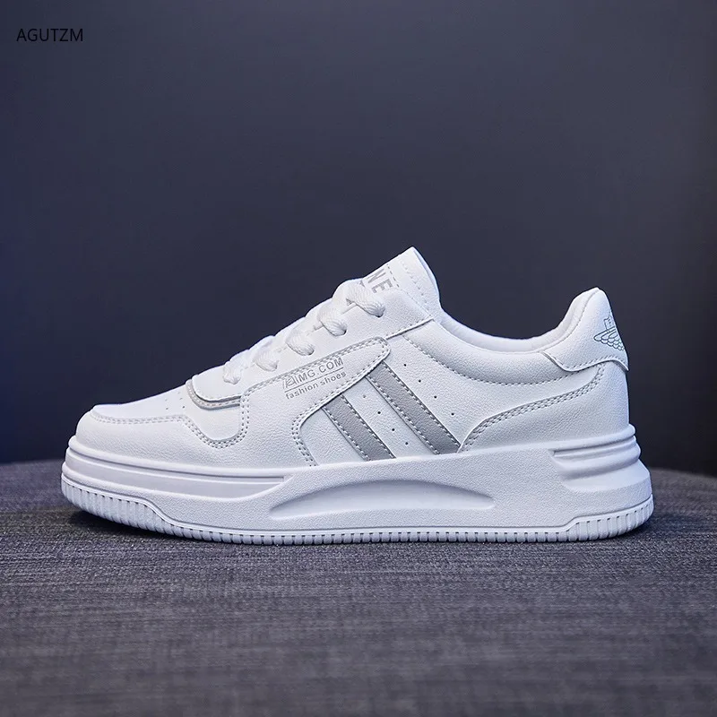 

Spring Designer Wedges White Shoes Female Platform Sneakers Women Tenis Feminino Casual Female Woman Trainers Mcqueens Shoes