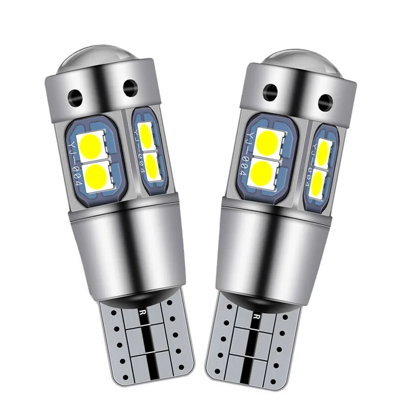 ASLENT высокое качество T10 W5W 168 192 светодиодные задние светильник 3030 10smd 12V для