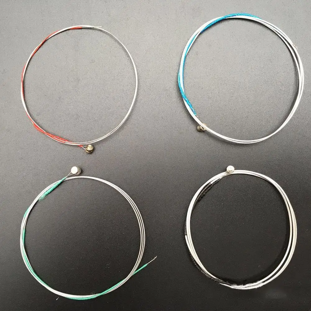 

1 Set Violin Strings E-A-D-G Core Steel + Nickel Wound Musical Parts Exquisite Instrument Accessories Strings U3D3