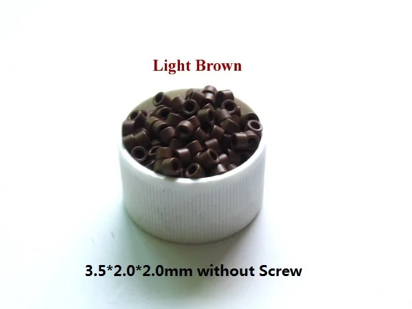 500 шт 3 5 мм микро звенья кольца Бусины для волос кольцо бусины без винтовой