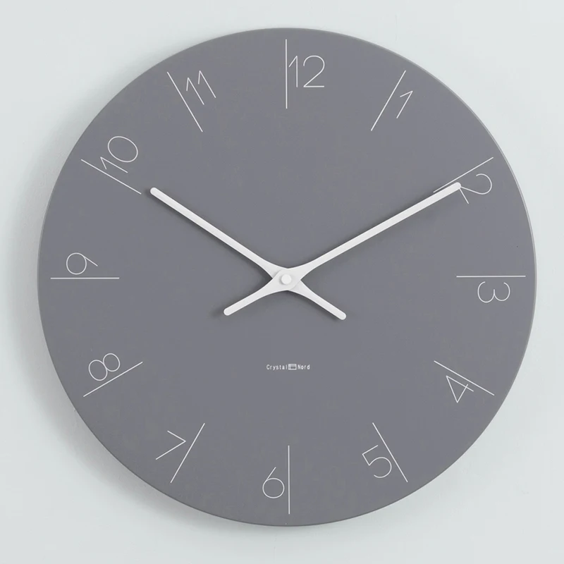 Скандинавские металлические настенные часы современный дизайн креативные