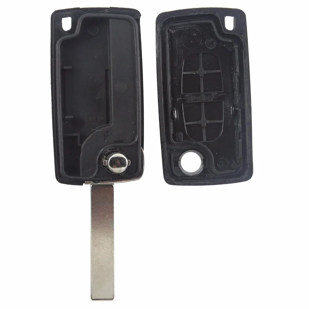 Jingyuqin оболочки PCF7941 чип 433 МГц ID46 для peugeot 107 207 307S 308 607 Citroen C2 C3 C4 C5 C6 CE0523 VA2 флип