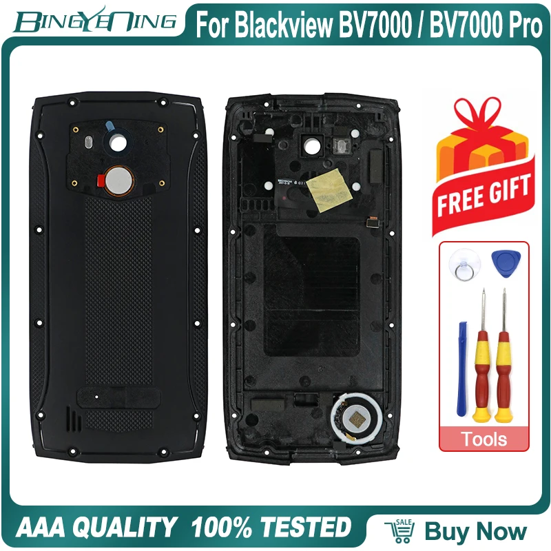 100% Новый оригинальный чехол для Blackview BV7000 Pro аккумулятора с датчиком отпечатков