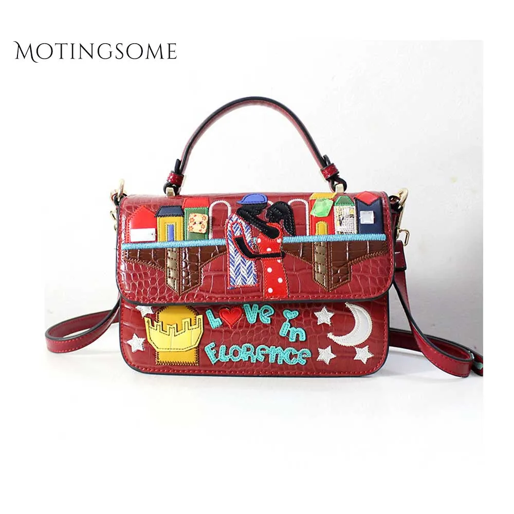 Женская сумка на плечо в национальном стиле с вышивкой Сумочка через и сумочка