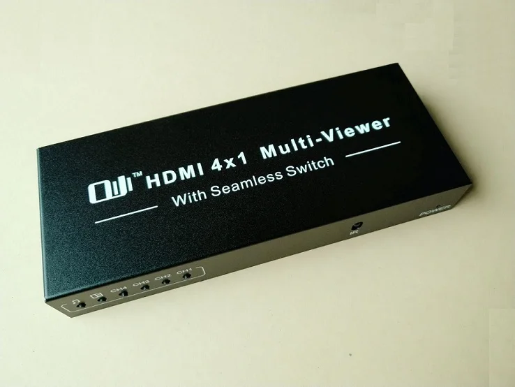 HDMI 4x1 переключатель Quad Multi сплиттер просмотра ультра с бесшовным переключателем HD