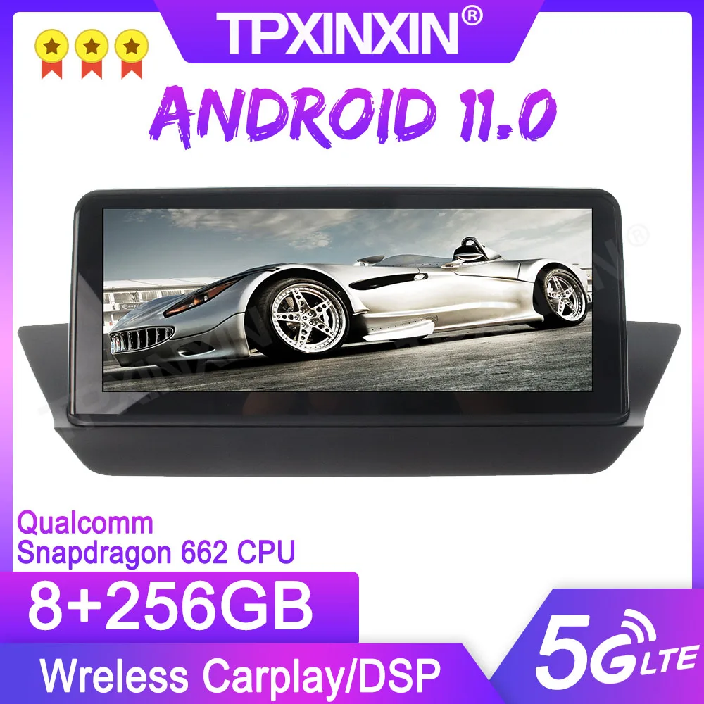

8+256G For BMW X1 E84 2010 2011-2015 Android 11 Car Multimedia Player Car Stereo GPS Navigation Auto Radio Head Unit 10.25 inch