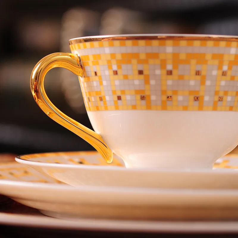 Набор посуды набор кофейных кружек костяной фарфор наборы домашний поставщик |