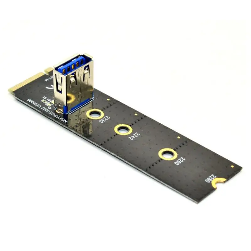 

Адаптер-расширитель NGFF M.2 на USB 3,0 для PCI-E 1x на 16x PCI-E