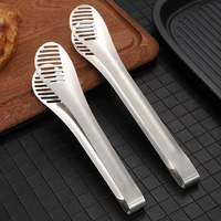 3 size hollow kitchen barbecue food tongs stainless steel meat salad clip multifunctional home cooking utensils kitchenware