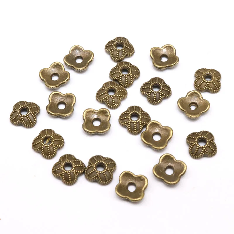 Наконечник из цинкового сплава s 6 5 мм оптовая продажа объемный узор колпачок