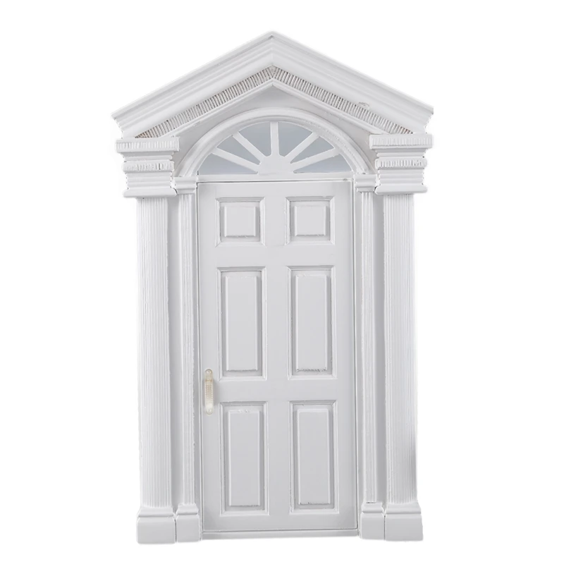 Модный винтажный кукольный домик 1:12 миниатюрное украшение Современная Белая