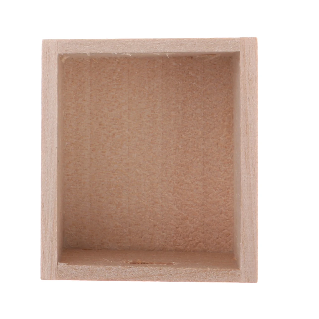 3pcs Dollhouse Miniature Basket Wooden Vegetable Storage Box for 1/12 Scale Doll House Decorations | Игрушки и хобби