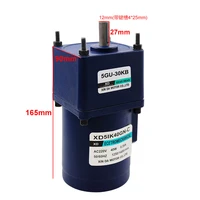 220 v ac geared motor slow single phase motor at low speed 40 w miniature pony up to work