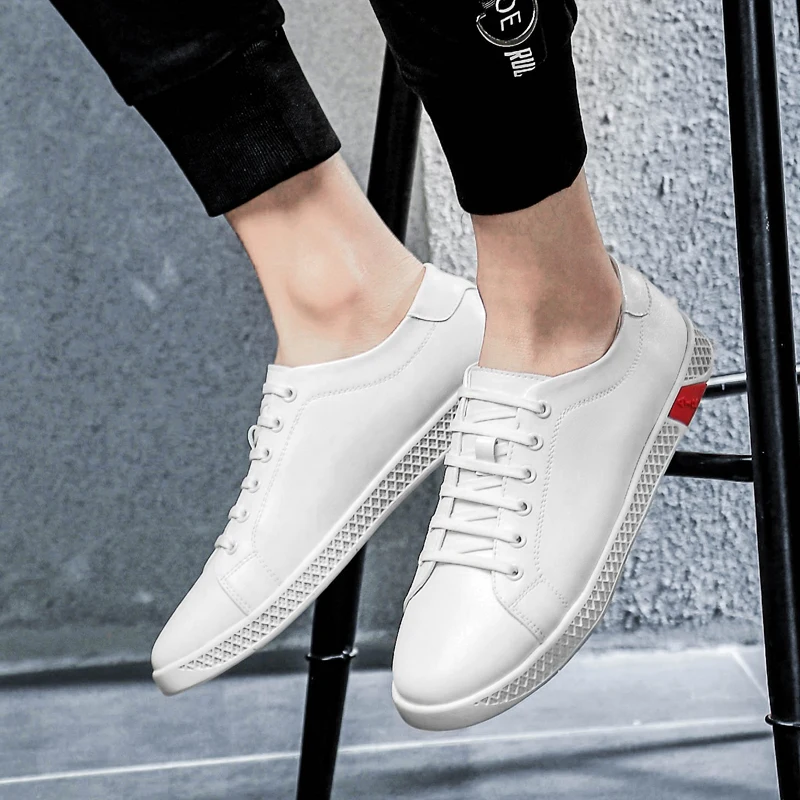 Fashion men's shoes 2019 spring and autumn new brand outdoor lace lightweight comfortable large size casual | Обувь