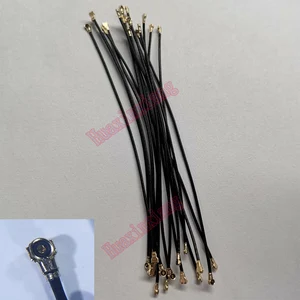 100pcslot mhf4ipex 4 female to female jack plug connector rf extention pigtail jumper cable for wifi router 3g 4g modem free global shipping