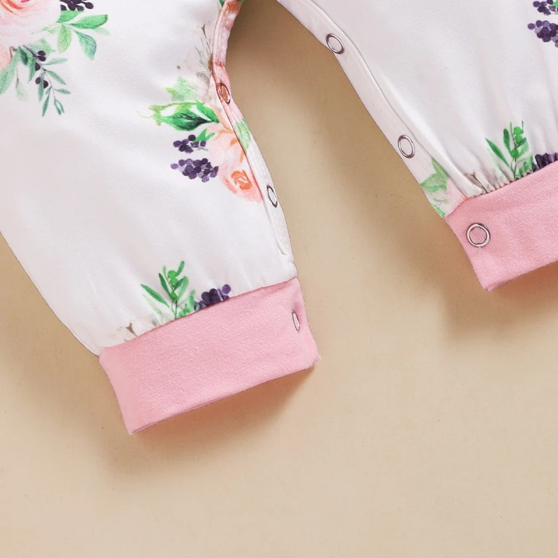

Baby Girl Clothes Summer Floral Kids Ruffle Romper Jumpsuit Lovely Playsuit For Newborn