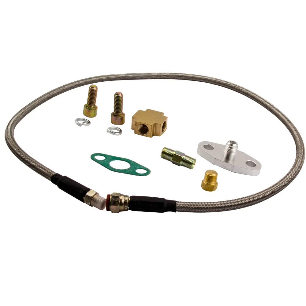 

Комплект линии подачи масла турбокомпрессором T3 T4 T04B T3T4 T70 T66