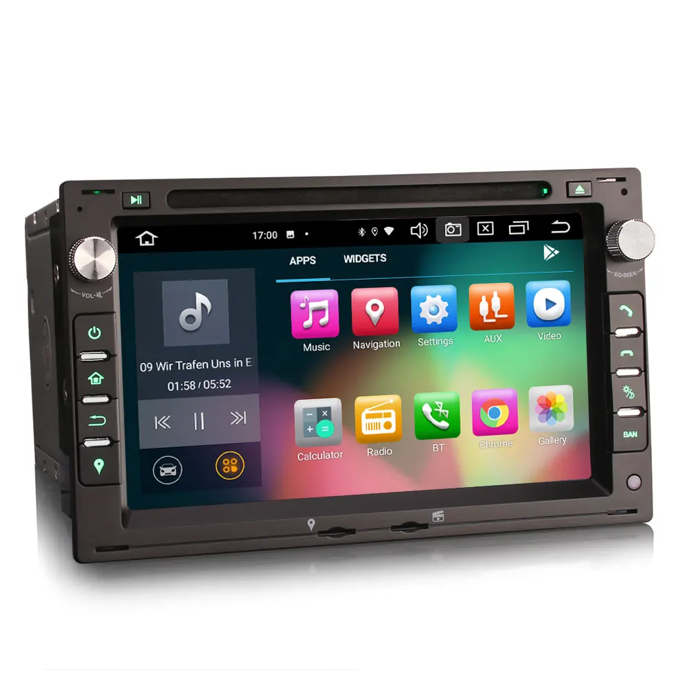 Автомобильный мультимедийный DVD плеер 7 дюймов Android 10 0 GPS радио для Peugeot 307 2001 2006 с