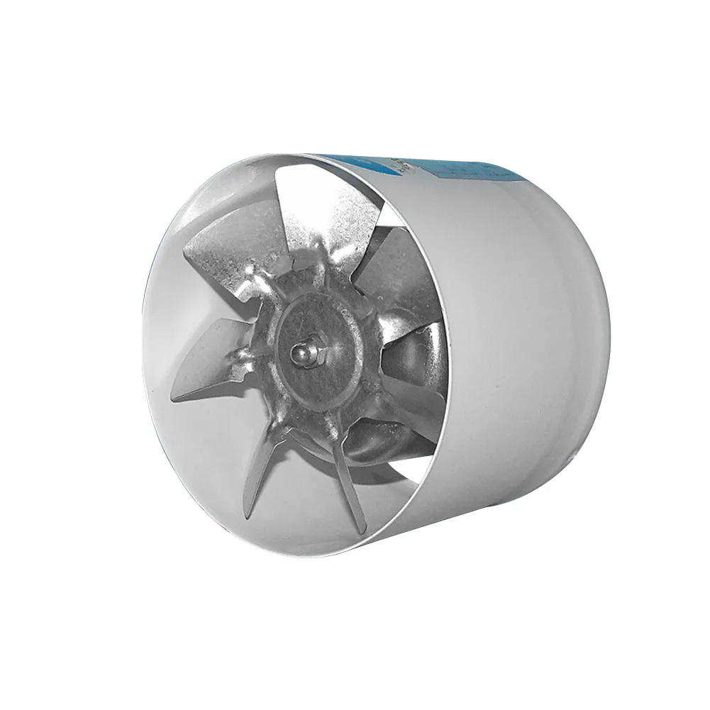 Вытяжной вентилятор 4 дюйма для охлаждения труб Тихий Домашний вентиляционный