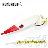hunthosue official store trolling pencil fishing lures 100mm 45g sinking gt lure for bluefish tuna lw513