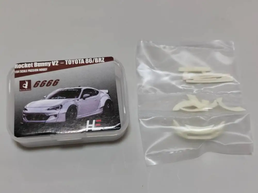 Гоночный автомобиль TM Model 1/64 из смолы автозапчасти литые игрушки сделай сам для