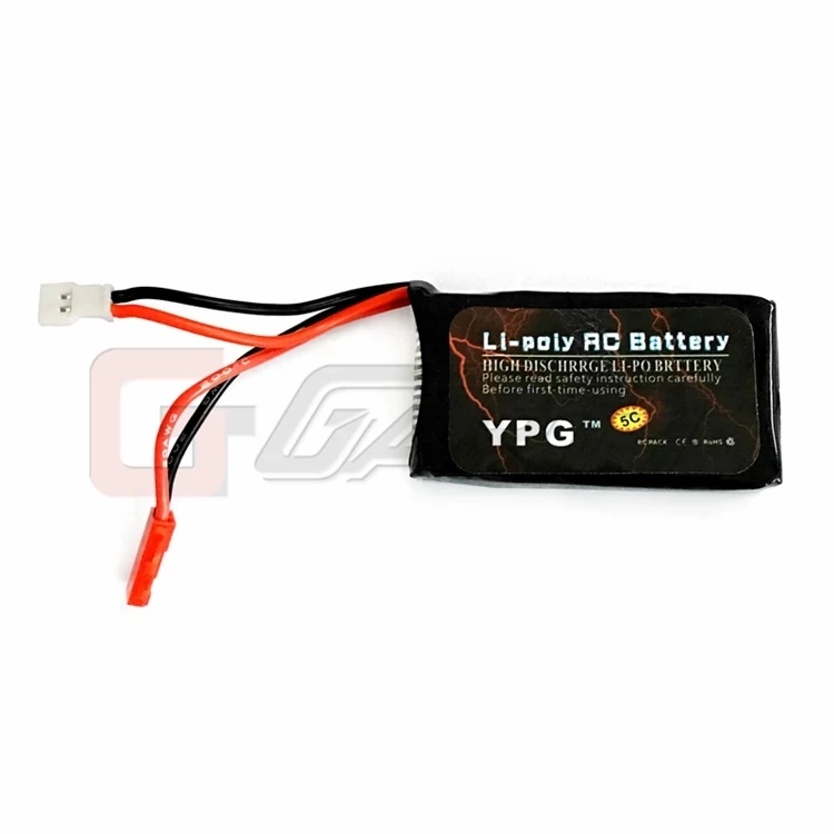 

2pcs Gartt RC helicopter YPG 850mAh 30C 3.7V 1S Lipo Battery