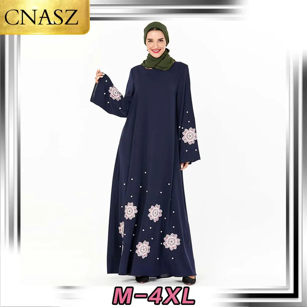 Мусульманское платье мусульманское турецкое модное размера плюс женское