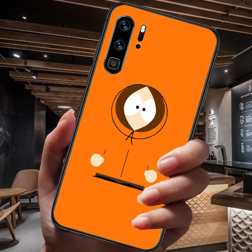 

Souths Cartoon Park Phone Case For Huawei P Mate Smart 10 20 30 40 Lite Z 2019 Pro black Cell Soft Coque Tpu Bumper Luxury Cover