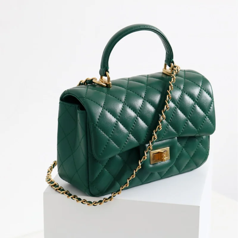 Модная классическая ретро сумка с алмазным узором простая элегантная Изысканная