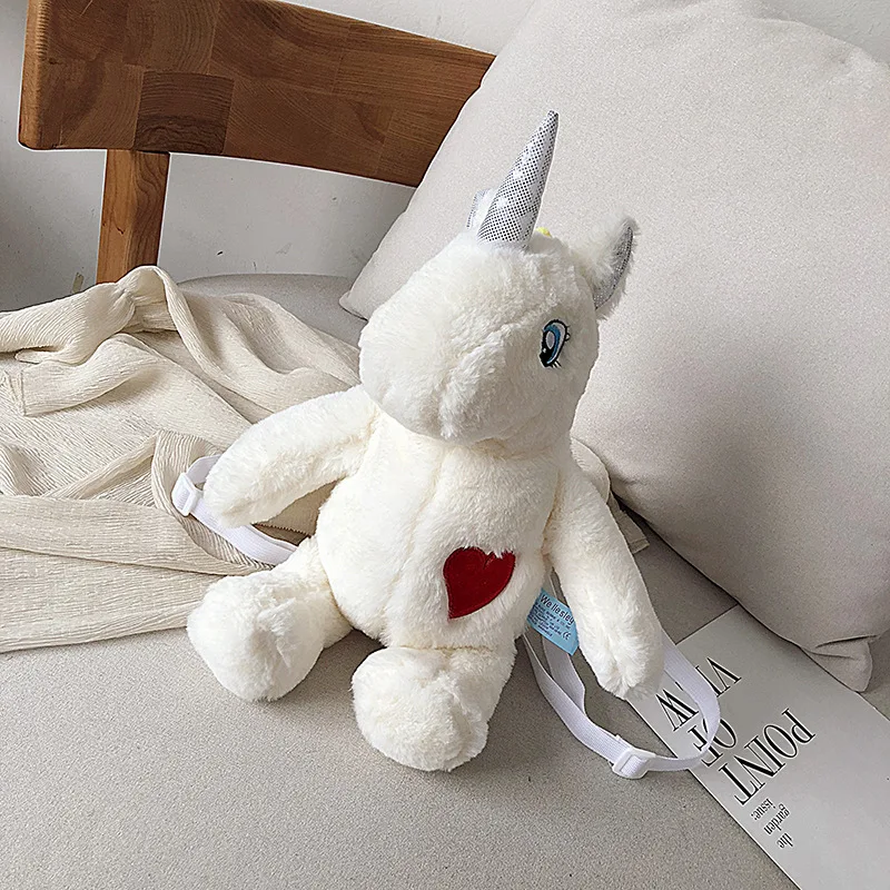 Рождественский милый детский рюкзак с изображением единорога | Багаж и сумки