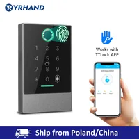 Smart Phone Bluetooth TTlock App Control Door Access Control System Fingerprint Card Reader