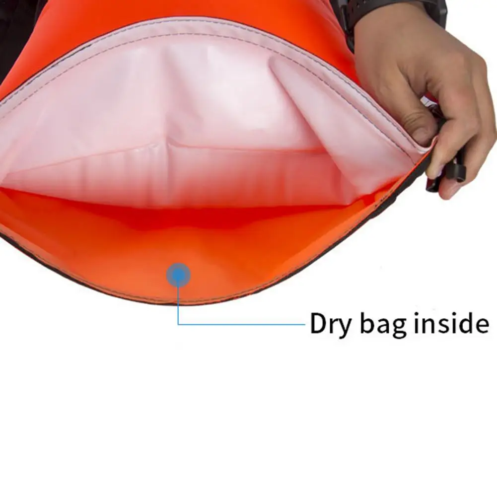 

PVC Swimming Buoy Safety Swim Float Waterproof Inflatable Float Air Dry Bag Swimming Drifting Bag For Water Sport Accessories