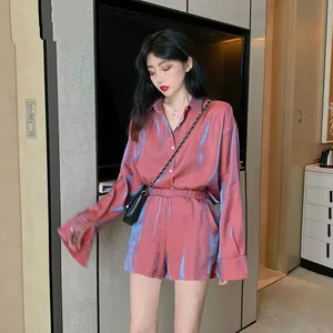 Дешевая оптовая продажа 2019 новый весенне-летний осенний хит продаж женский модный повседневный комплект из 2 предметов BPK6602