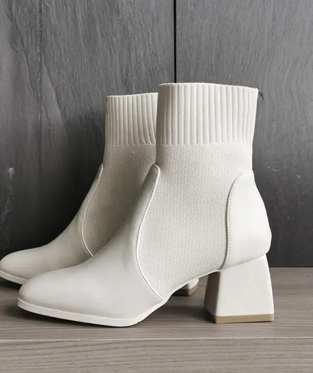 

Shoes Fashion women Martin Boots Leather shoes autumn Winter Woman Casual botas de mujer femmes bottes