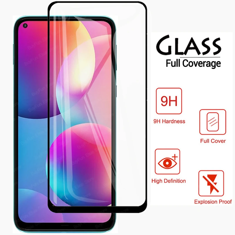Закаленное стекло 9H для VSMART JOY 4 полное покрытие защита экрана стеклянная пленка