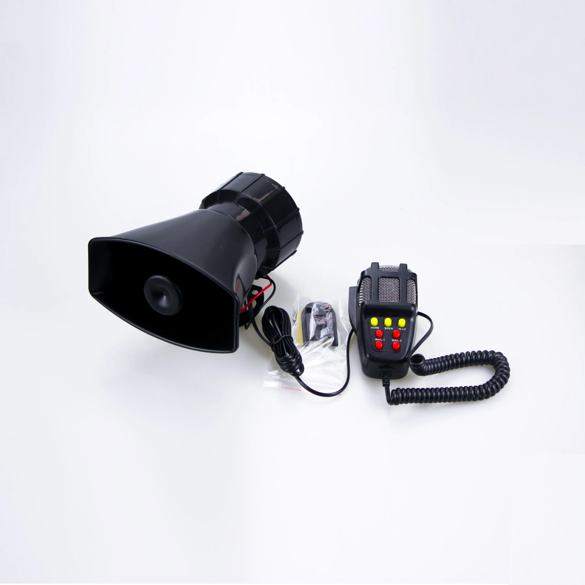 12V полицейская сирена аварийного пожарный автомобиль рог 7 звук громкий звуковой