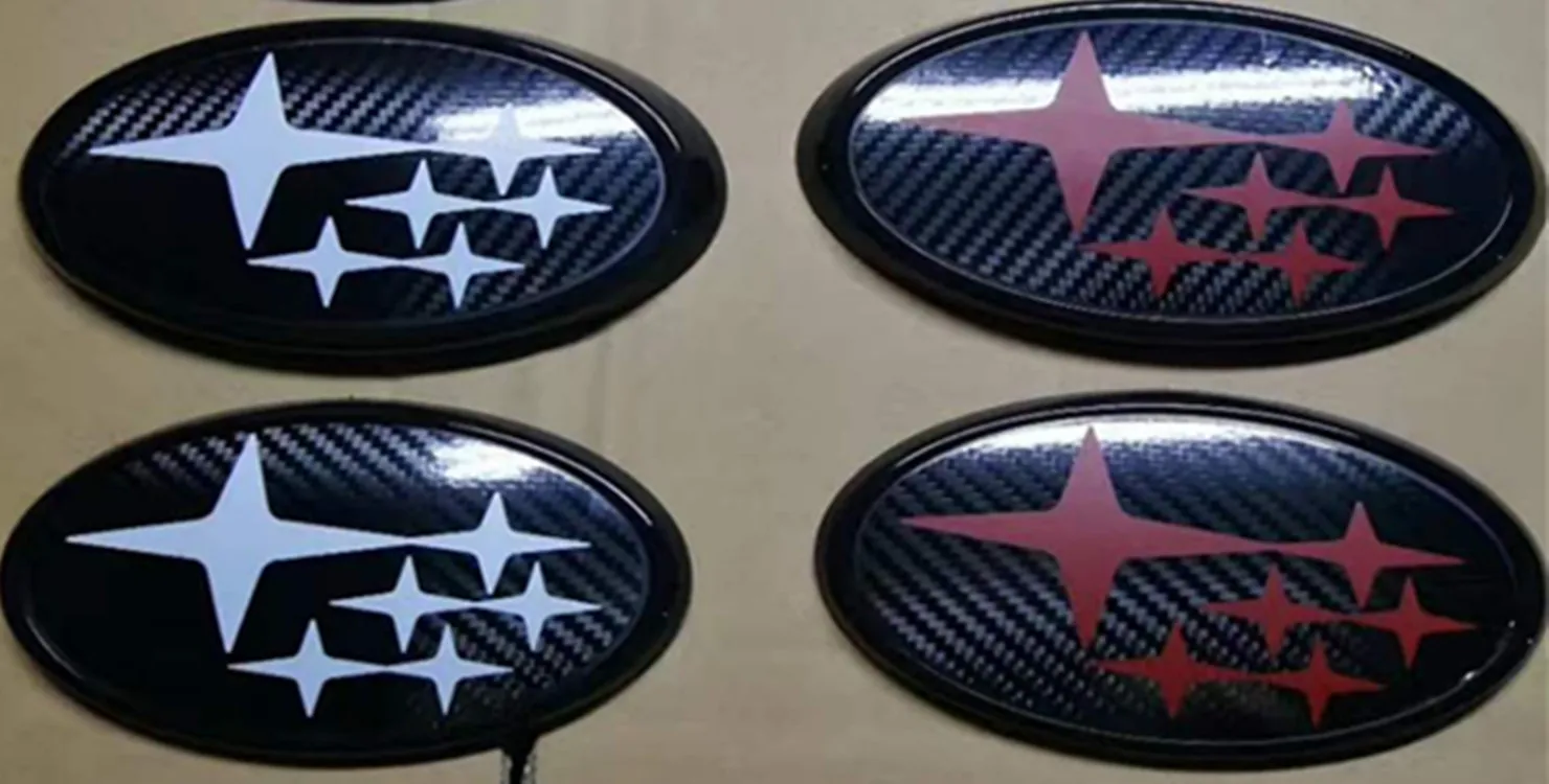 В настоящее время доступен для продажи Subaru WRX STI модифицированный Subaru акриловый передний и задний логотип автомобиля Subaru I стандарт