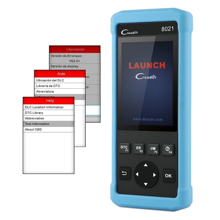 Launch X431 CR8021 ABS SAS Подушка безопасности OBD2 сканер чистый код неисправности автомобиля диагностический инструмент TPMS BMS EPB DPF Сброс масла поддержка многих автомобилей