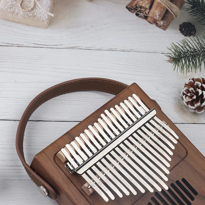 

Portable Piano 17 Key Karinba Thumb Piano Instrument Is Made Of Single Board High Quality Xylophone Body