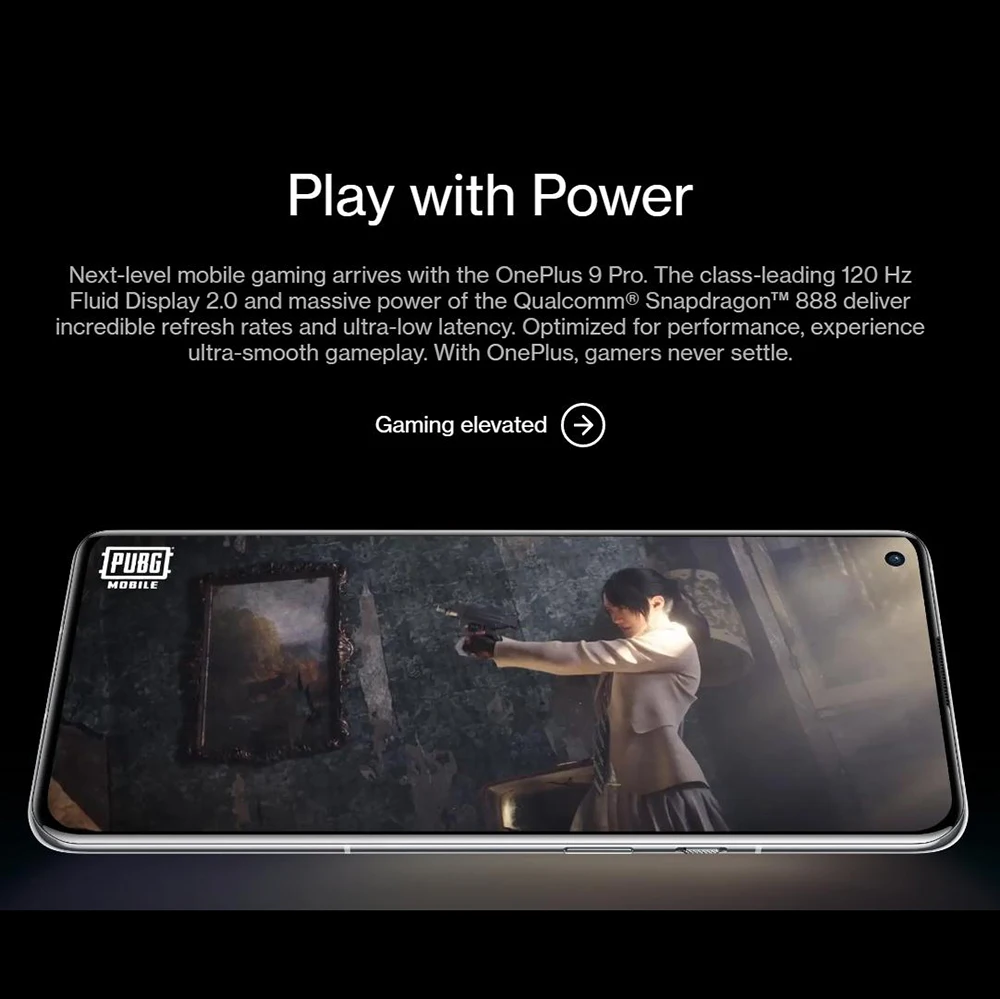 Флюоресцентный смартфон с глобальной прошивкой OnePlus 9 Pro 12 Гб 256 ГБ Snapdragon 888 120 Гц