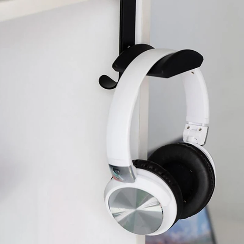 

Headphone Holder Metal Creative Headset Universal Stand Desktop Clip Headset Clip Hook Type Rack