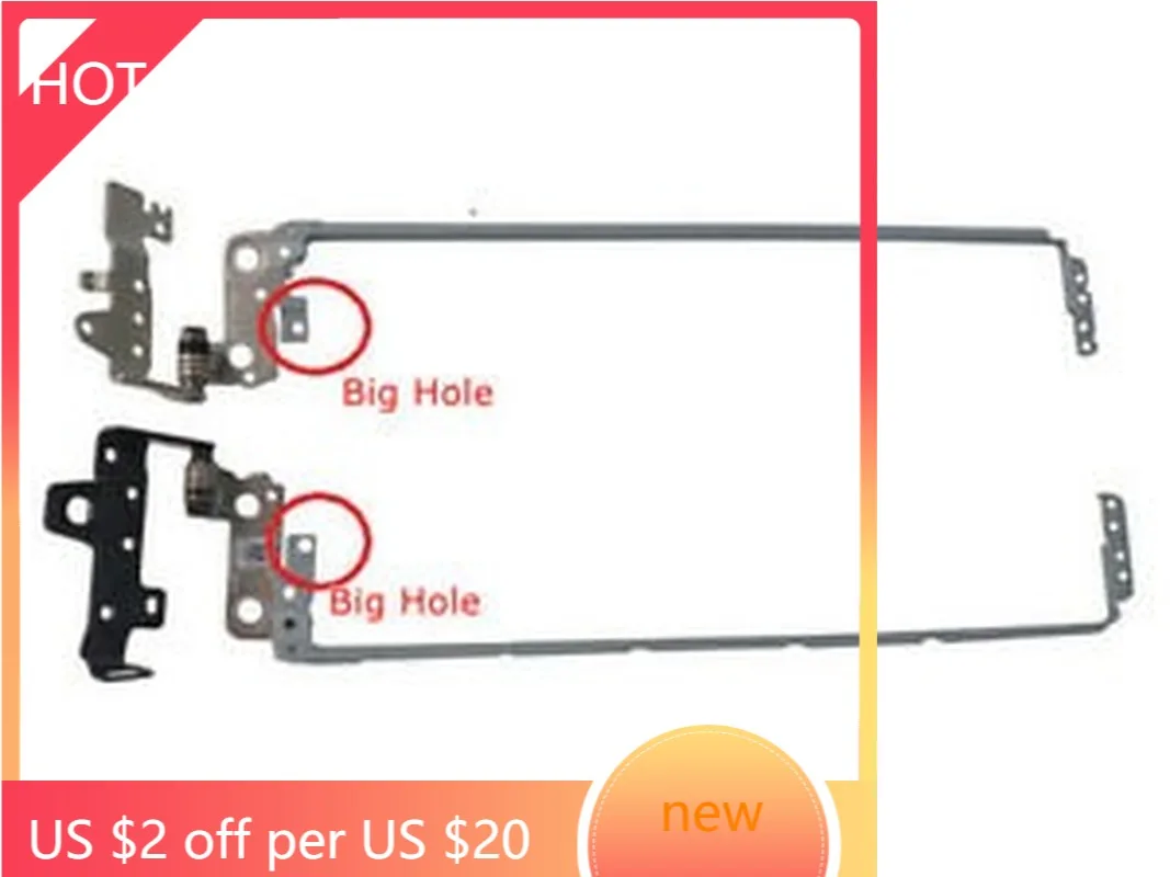 

For HP 15-BA 15-BA113CL 15-BA015WM 15-BA009DX 15-BA079DX LCD Screen Hinges