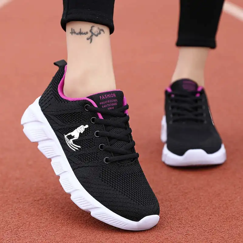 

Кроссовки Женские однотонные, роскошные спортивные, для бега, размер 3, 550D