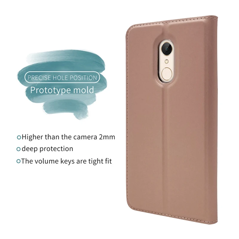 Для Xiaomi Redmi 5 Plus чехол ZROTEVE Флип кожаный бумажник Xiomi Чехол флип для 5A чехлы|Бамперы|