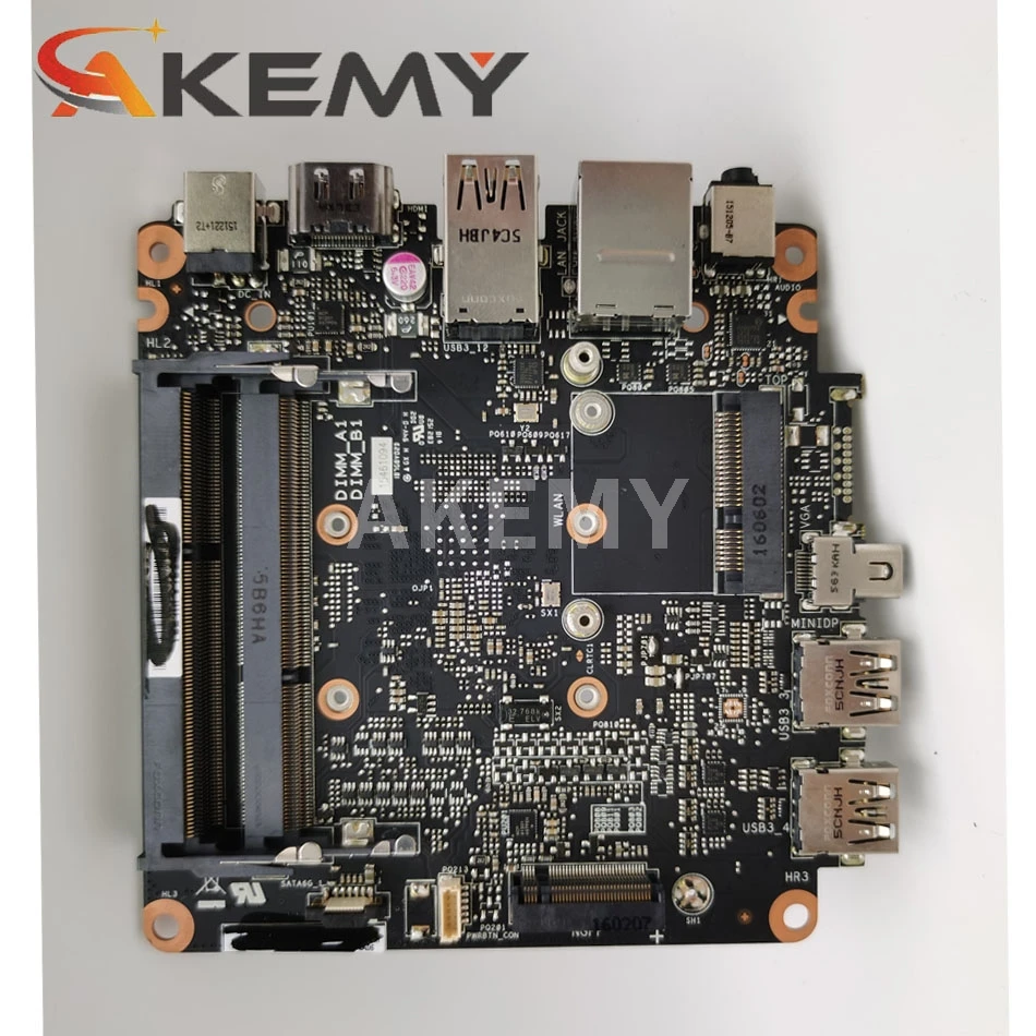 Akmey mianboard для For Asus VivoMini UN45H UN45H-VM062M Mini HD компьютерная материнская плата N3150 4 ядра