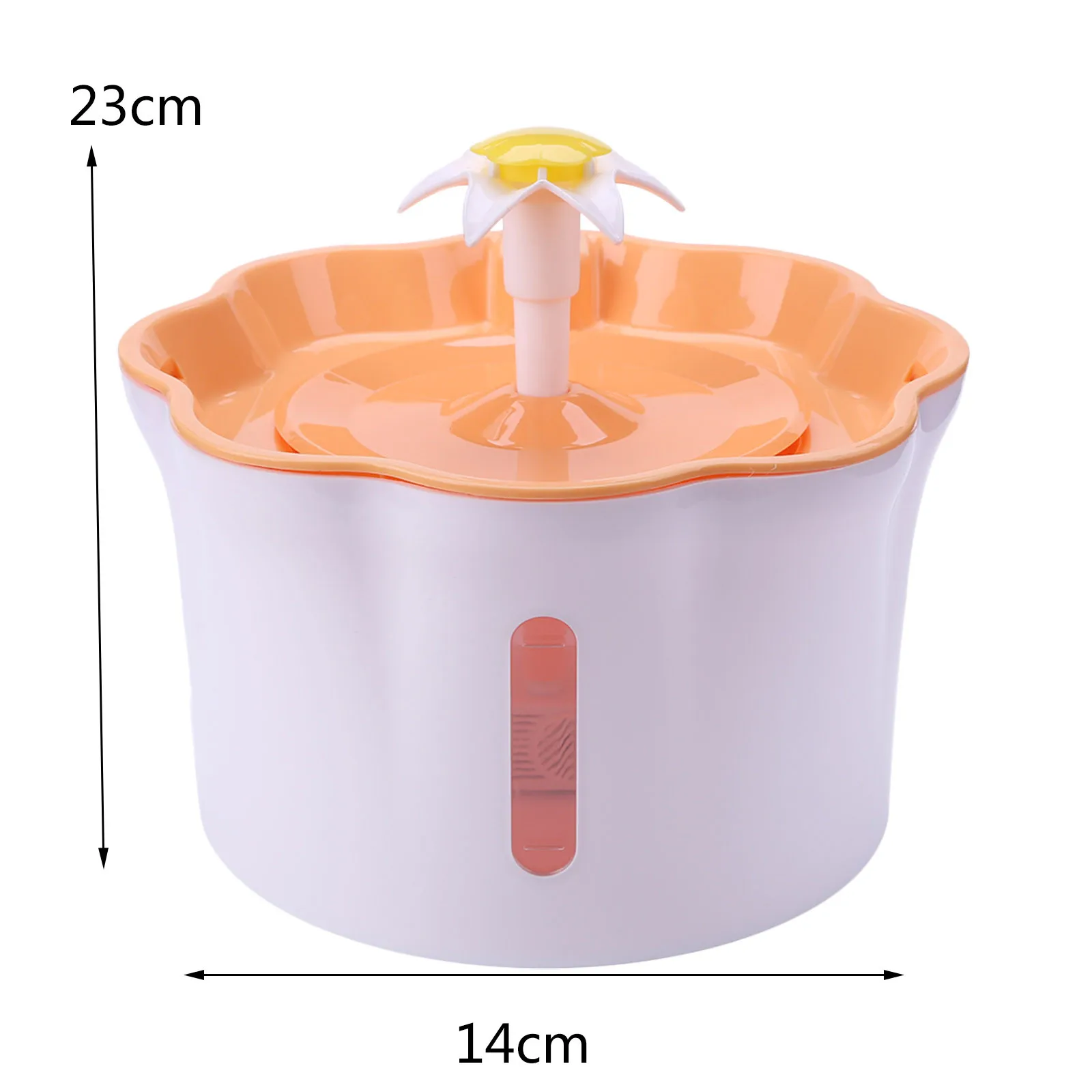 

40# Automatic Drinking Fountains 2.6l Drinkers For Pets With See Through Window Pet Supplies Usb Interface Pet Water Dispenser