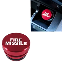 metal material universal fire missile eject button car cigarette lighter cover