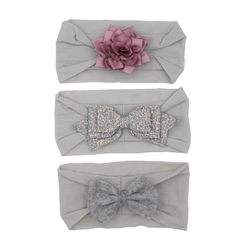 Украшение для детей повязка на голову малышей нейлоновая лента с эластичной